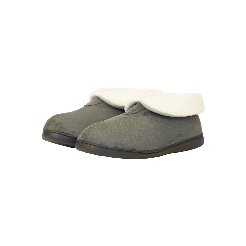 Men home slippers 41-47 gray